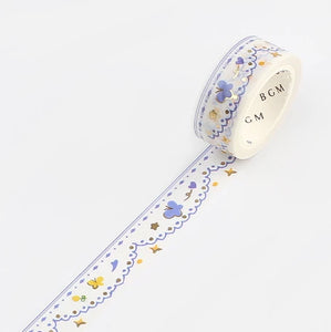 BGM Washi Tape- Embroidery butterfly