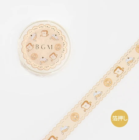 BGM Washi Tape- Embroidery bread