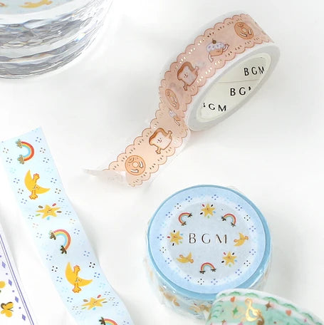 BGM Washi Tape- Embroidery bread