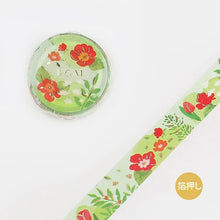 Load image into Gallery viewer, BGM Washi Tape- Anemones Garden
