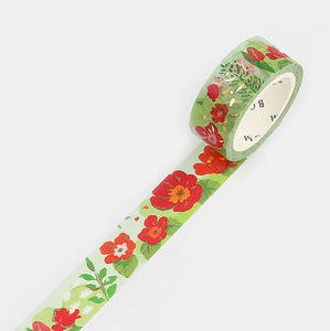 BGM Washi Tape- Anemones Garden