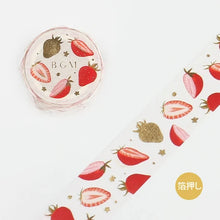 Load image into Gallery viewer, BGM Washi Tape- Strawberry Party
