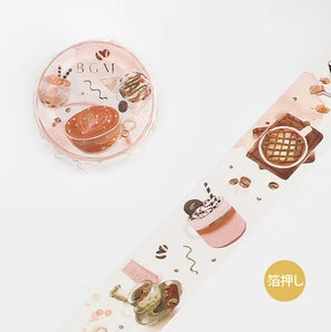 BGM Washi Tape- Cafe Melody