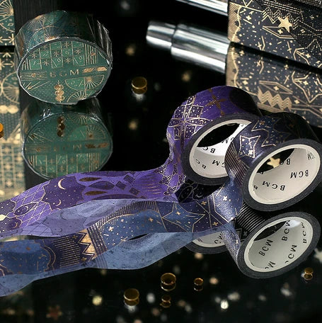 BGM Washi Tape- Arabian Night Shroud of Light