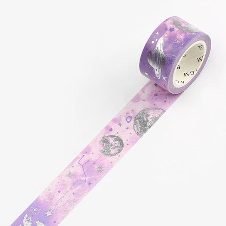 BGM Washi Tape- Nature Poetry Azure