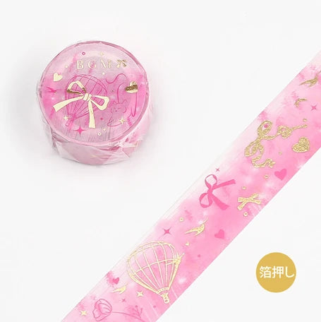 BGM Washi Tape- Nature Poetry Love