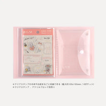 Load image into Gallery viewer, BGM Clear Stamp File Pocket- Flower
