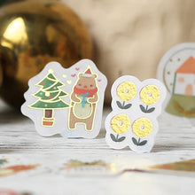 Load image into Gallery viewer, BGM Foil Stamping Stickers- Merry Christmas
