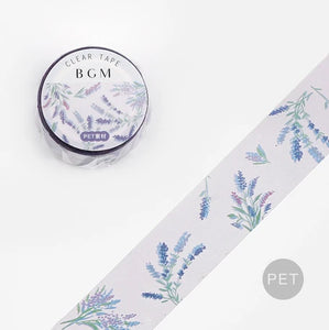 BGM Clear Tape- Lavender