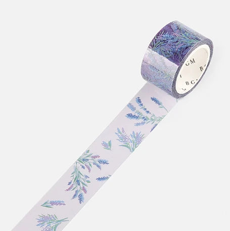 BGM Clear Tape- Lavender