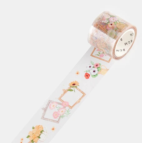 BGM Clear Tape- Flower Gallery