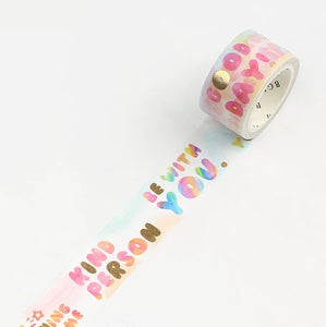 BGM Washi Tape- Power Word