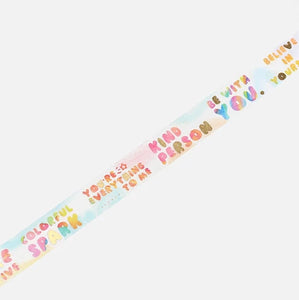 BGM Washi Tape- Power Word