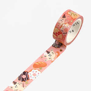 BGM Washi Tape-  Crayon Land Sweet Bread