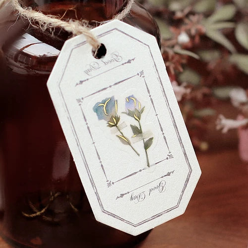 BGM Foil Stamping Stickers- Botanical book