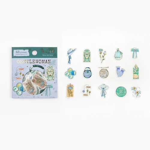 BGM Foil Stamping Stickers- Gentlewomen