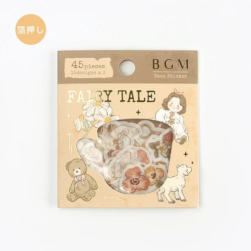 BGM Foil Stamping Stickers- Fairytale