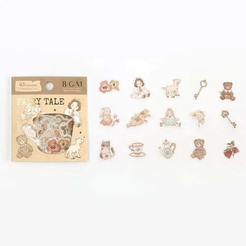 BGM Foil Stamping Stickers- Fairytale