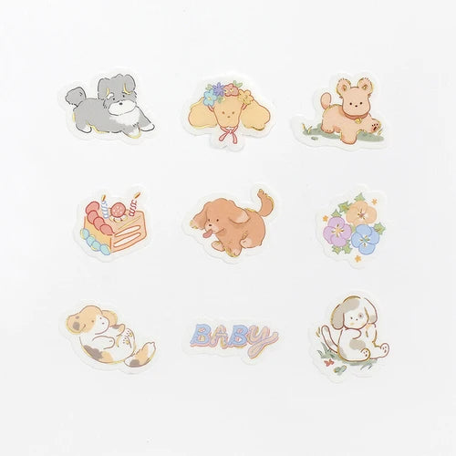 BGM Foil Stamping Stickers- Dogland