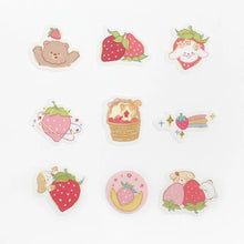 Load image into Gallery viewer, BGM Foil Stamping Stickers- Strawberry
