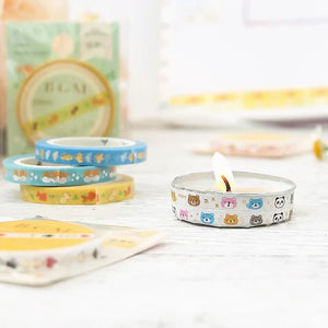 BGM Slim Washi Tape- Swan