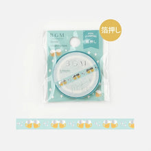 Load image into Gallery viewer, BGM Slim Washi Tape- Bear
