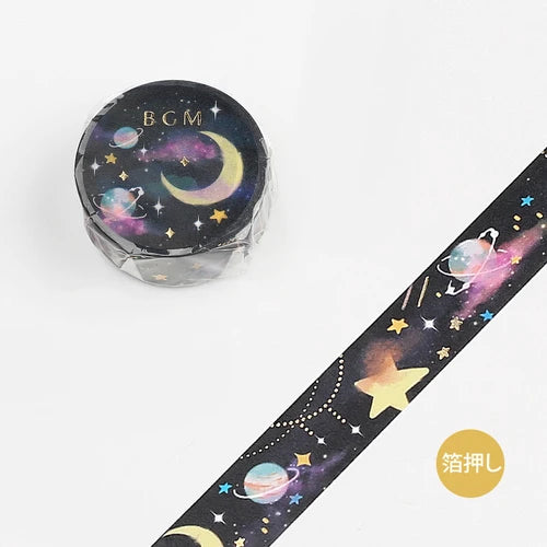 BGM Washi Tape- Star Shadow