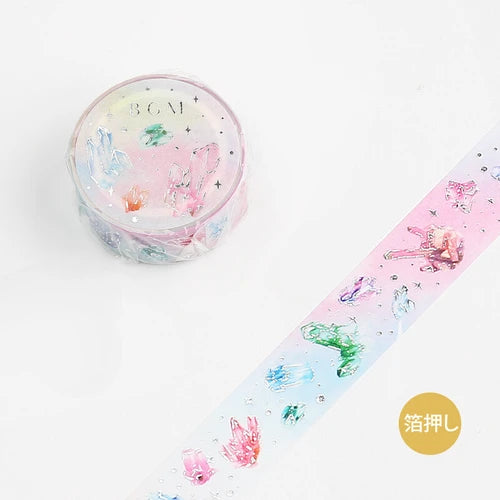 BGM Washi Tape- Crystals