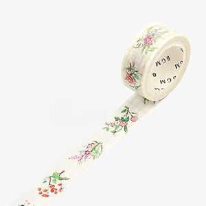 BGM Washi Tape- Checkered Flower