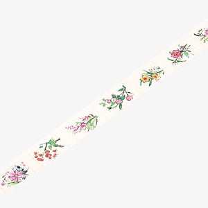 BGM Washi Tape- Checkered Flower