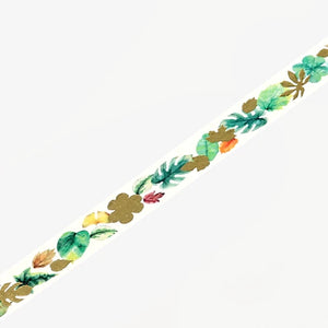 BGM Washi Tape- Branch Leaf