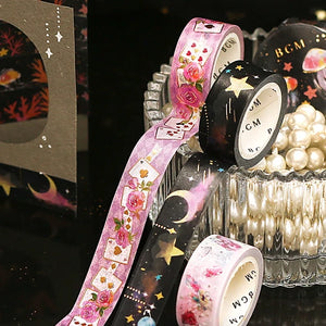 BGM Washi Tape- Rose Playing Card