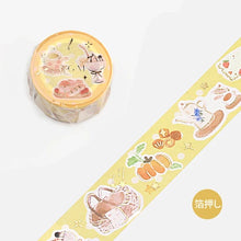 Load image into Gallery viewer, BGM Washi Tape- Sunny Bakery
