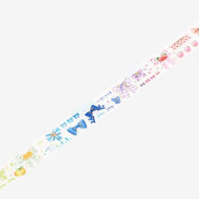 Load image into Gallery viewer, BGM Washi Tape- Rainbow Ribbons
