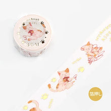 Load image into Gallery viewer, BGM Washi Tape- Cat Wool Ball
