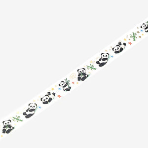 BGM Washi Tape- Panda Bear Bamboo