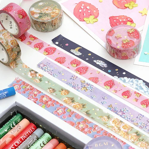 BGM Washi Tape- Strawberry