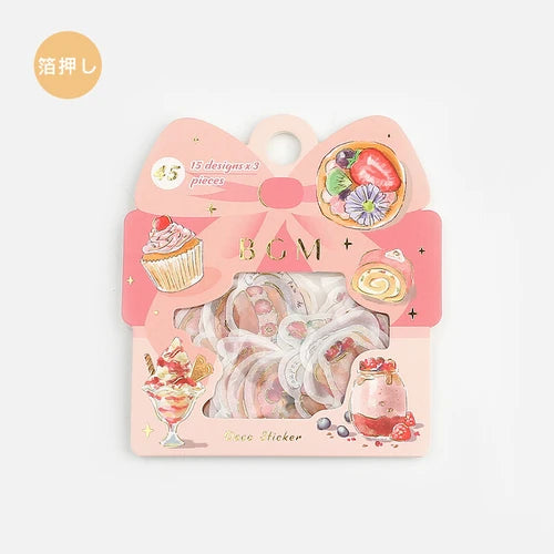 BGM Foil Stamping Stickers- Berry Sweets