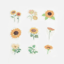 Load image into Gallery viewer, BGM Foil Stamping Stickers- Yellow Garden
