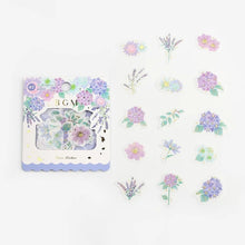 Load image into Gallery viewer, BGM Foil Stamping Stickers- Purple Garden
