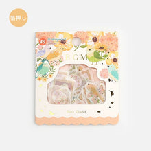 Load image into Gallery viewer, BGM Foil Stamping Stickers- Flower Birds
