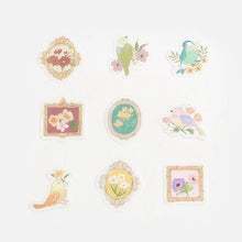 Load image into Gallery viewer, BGM Foil Stamping Stickers- Flower Birds

