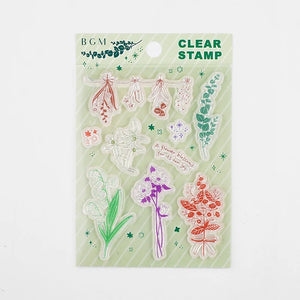 BGM Clear Stamp - Flower Bouquets