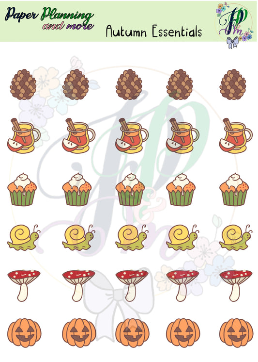 Autumn Essentials Sticker Sheet