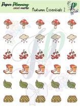 Load image into Gallery viewer, Autumn Essentials 2 Sticker Sheet
