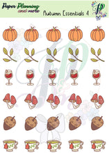 Load image into Gallery viewer, Autumn Essentials 4 Sticker Sheet

