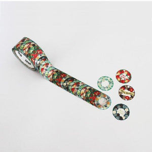 Bande - Washi roll sticker - Christmas Lease Wreath