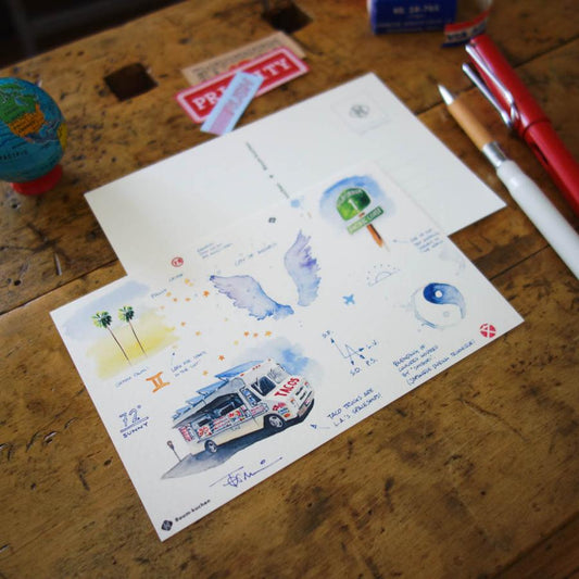 BK Postcards / Los Angeles