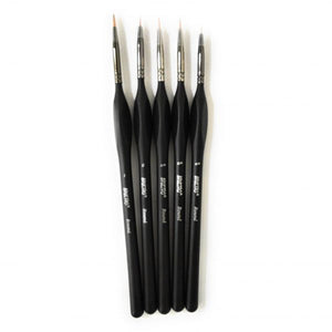 BRUSTRO Artists’ Watercolour & Acrylic Miniature Brush Set of – 12
