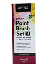 Load image into Gallery viewer, Brustro Studio Paint Brush Set of 15
